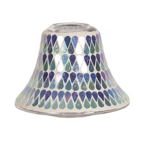 Blue Shimmer Large Jar Shade  £11.69