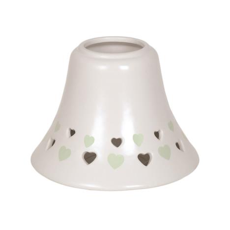 Green Heart Large Jar Shade  £4.19