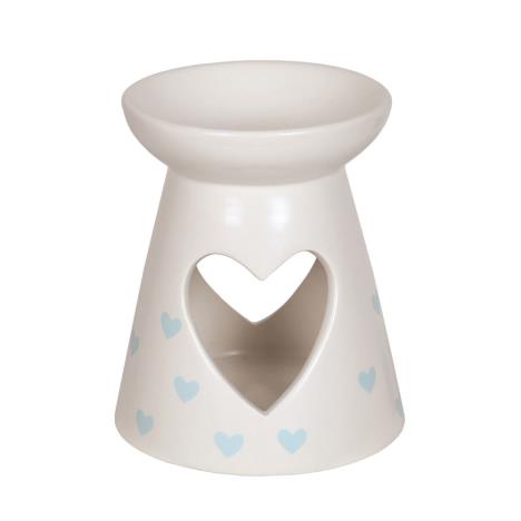 Blue Heart Ceramic Wax Melt Warmer  £4.94
