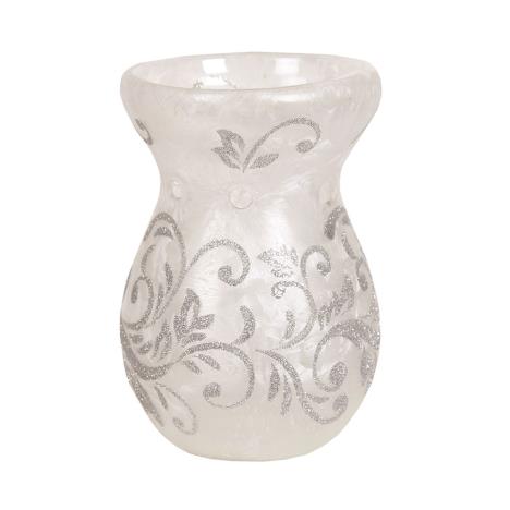 Silver Scroll Wax Melt Warmer  £11.69