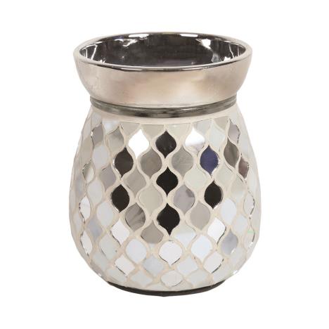 Aroma Pearl & Silver Electric Wax Melt Warmer  £16.19