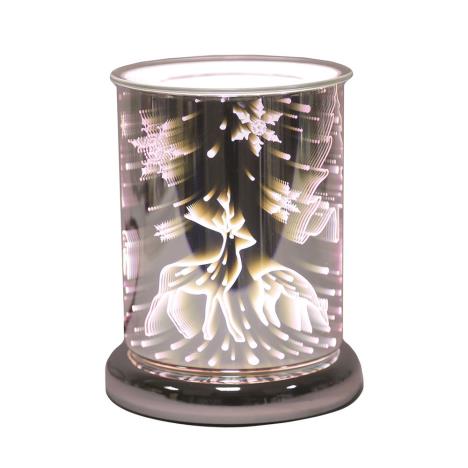 Aroma Reindeer Cylinder 3D Electric Wax Melt Warmer  £21.59