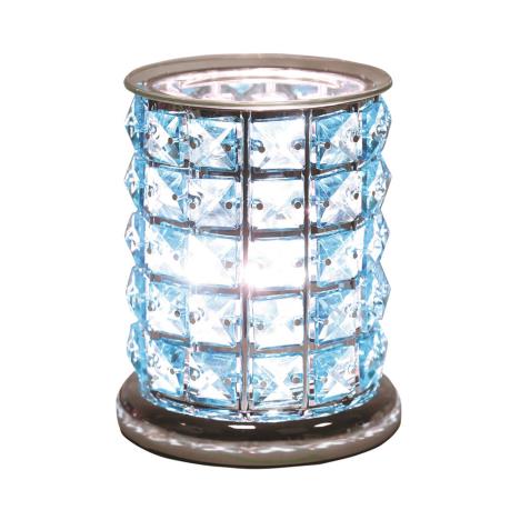 Aroma Blue Crystal Touch Electric Wax Melt Warmer  £22.49