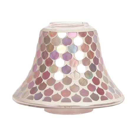 Pink Droplet Large Jar Shade  £11.69