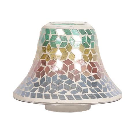 Diamond Tricolour Large Jar Shade  £11.69