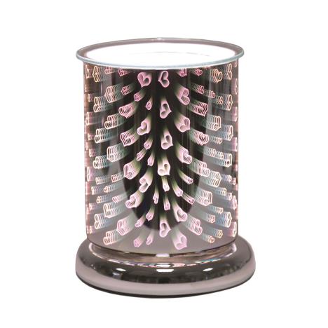 Aroma Hearts Cylinder 3D Electric Wax Melt Warmer  £22.49