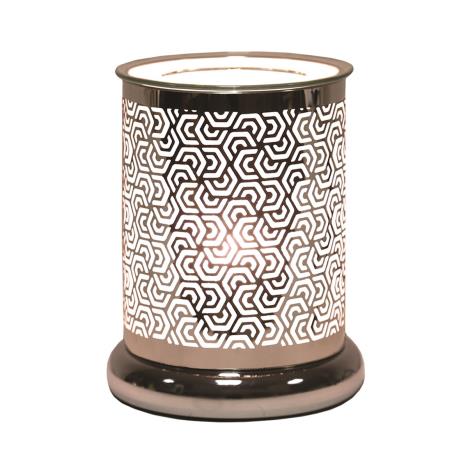 Aroma Hexagonal Cylinder Electric Wax Melt Burner  £19.79