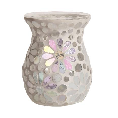 Pearl Floral Mosaic Wax Melt Warmer  £11.69