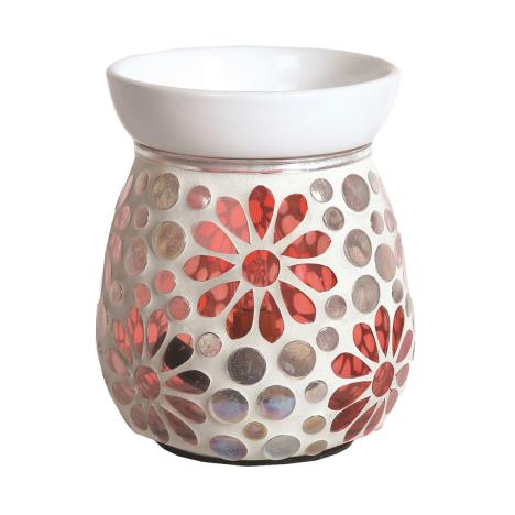 Aroma Pink Floral Electric Wax Melt Warmer