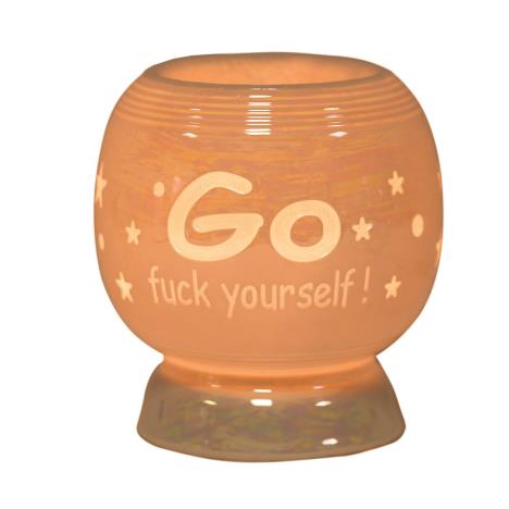 Aroma &#39;Go F**k Yourself&#39; Electric Ceramic Wax Melt Warmer