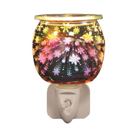 Aroma Snowflakes 3D Plug In Wax Melt Warmer