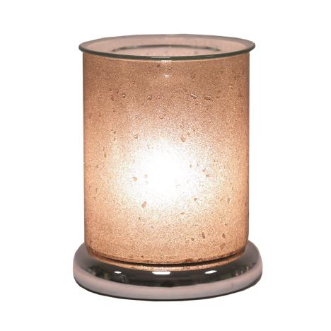 Aroma Pewter Cylinder Electric Wax Melt Warmer