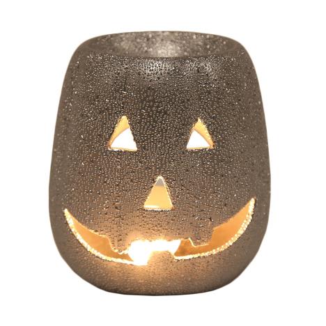 Aroma Silver Pumpkin Wax Melt Warmer