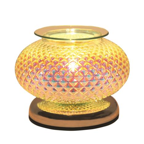 Aroma Diamond Lustre Ellipse Touch Electric Wax Melt Warmer  £24.59