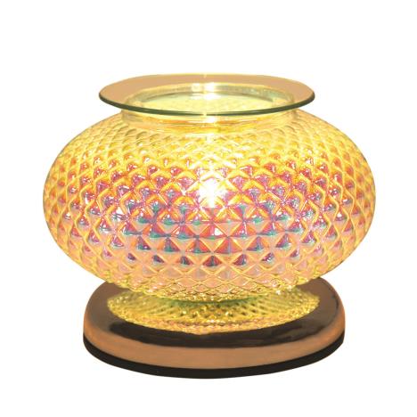 Aroma Diamond Lustre Ellipse Touch Electric Wax Melt Warmer