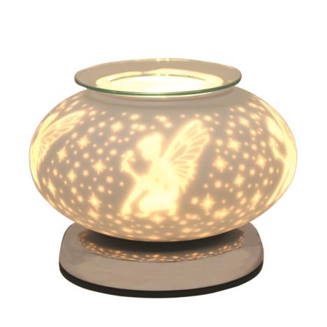 Aroma Fairy Satin Ellipse Touch Electric Wax Melt Warmer