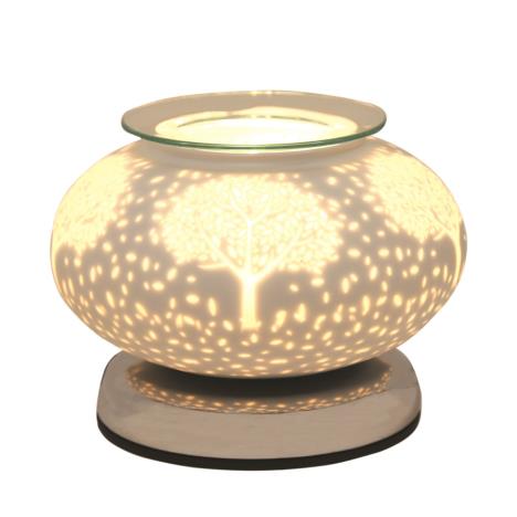 Aroma Tree Satin Ellipse Touch Electric Wax Melt Warmer