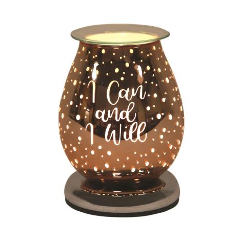 Aroma I Can and I Will Burnt Copper Touch Electric Wax Melt Warmer  £15.59