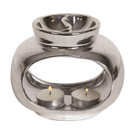 Oval Iridium Double Wax Melt Warmer  £5.39