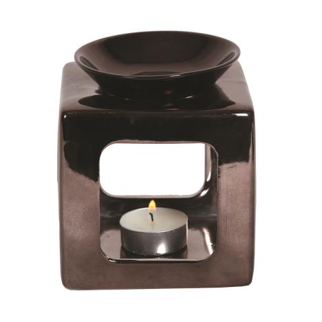 Square Obsidian Wax Melt Warmer