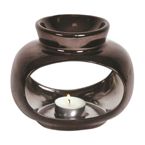 Oval Obsidian Wax Melt Warmer