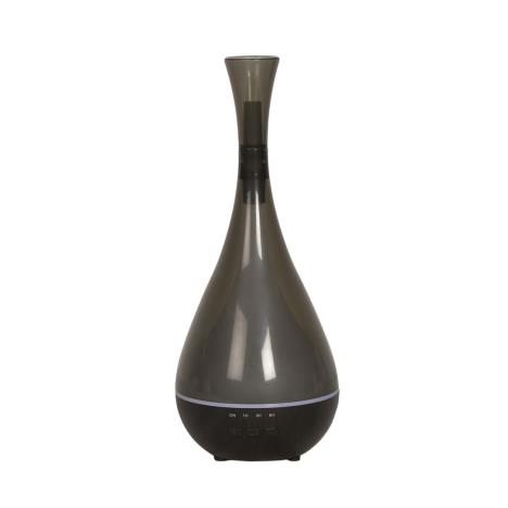 Aroma LED Dark Wood Effect Funnel Ultrasonic Electric Oil Diffuser