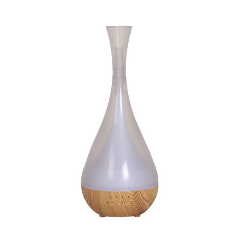 Aroma LED Light Wood Effect Funnel Ultrasonic Electric Oil Diffuser