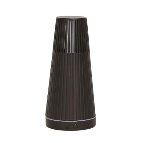 Aroma LED Dark Wood Chimney Ultrasonic Electric Oil Diffuser  £22.49