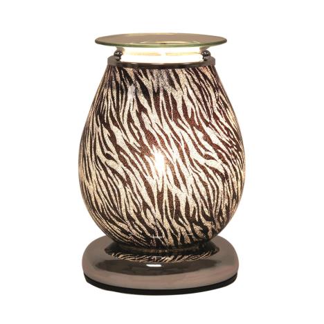 Aroma Zebra Print Touch Electric Wax Melt Warmer  £17.91