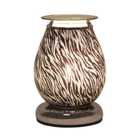 Aroma Zebra Print Touch Electric Wax Melt Warmer