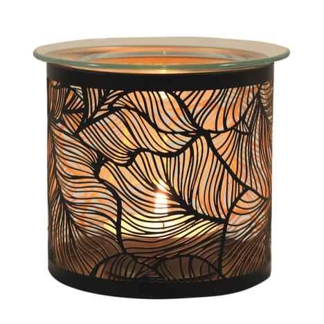 Aroma Black Botanicals Jar Sleeve &amp; Wax Melt Warmer