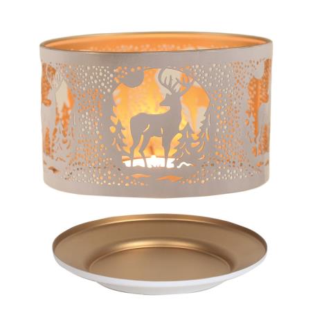 Aroma Silhouette White Stag Shade &amp; Tray