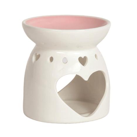 Aroma Heart Pink Ceramic Wax Melt Warmer
