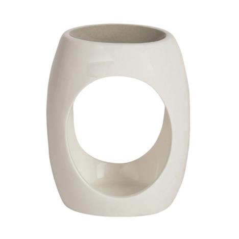 Aroma Oval Grey Ceramic Wax Melt Warmer  £3.59