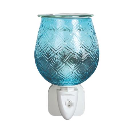 Aroma Teal Leaf Plug In Wax Melt Warmer