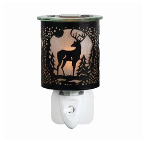 Aroma Black &amp; Gold Stag Plug In Wax Melt Warmer