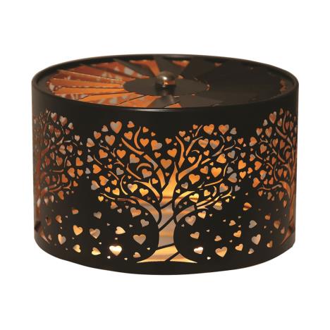 Aroma Silhouette Black &amp; Gold Carousel Tree Shade
