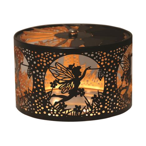 Aroma Silhouette Black &amp; Gold Carousel Fairy Shade