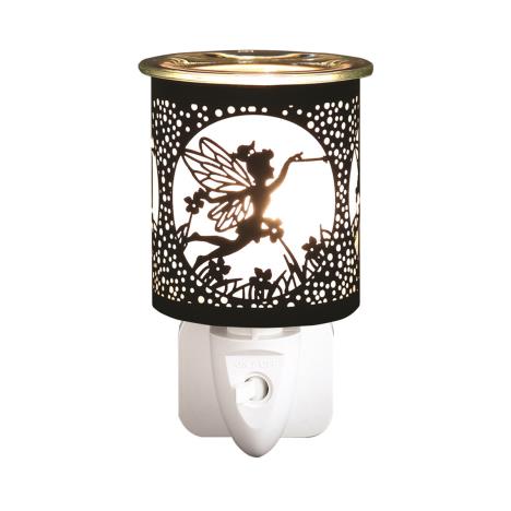 Aroma Black &amp; Gold Fairy Plug In Wax Melt Warmer