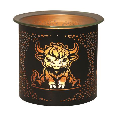 Aroma Black &amp; Gold Highland Jar Sleeve &amp; Wax Melt Warmer