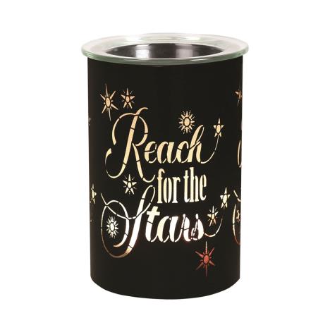 Aroma Black Reach for the Stars Colour Changing Electric Wax Melt Warmer