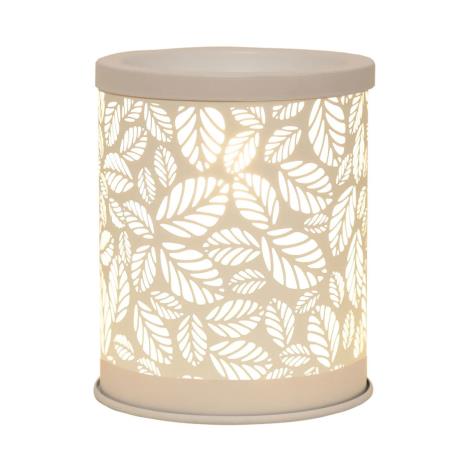 Aroma White Leaves Electric Wax Melt Warmer  £19.34