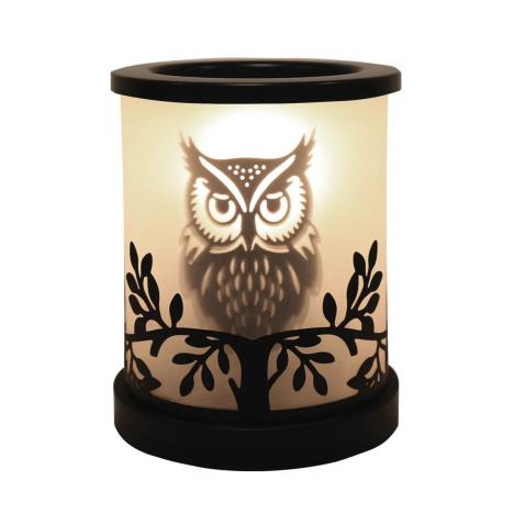 Aroma Black Owl Electric Wax Melt Warmer  £21.59
