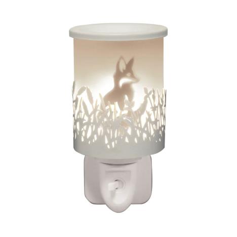 Aroma White Fox Plug In Wax Melt Warmer  £13.04