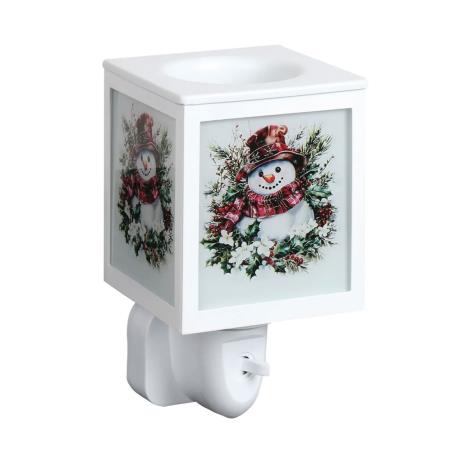 Aroma Snowman Square Plug In Wax Melt Warmer  £13.04