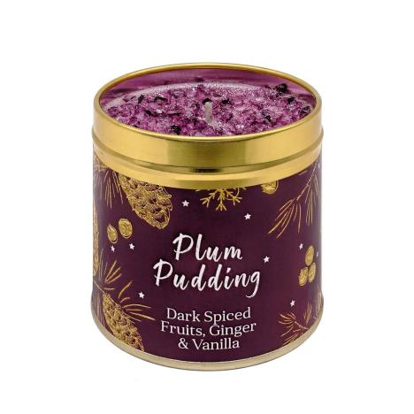 Best Kept Secrets Plum Pudding Elegance Tin Candle  £8.99