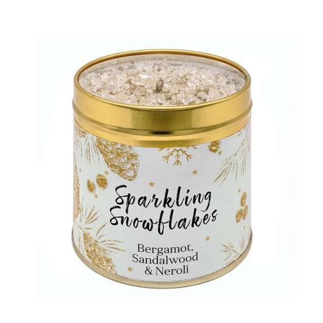 Best Kept Secrets Sparkling Snowflakes Elegance Tin Candle  £8.99