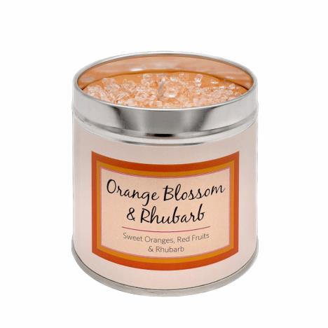 Best Kept Secret Orange Blossom & Rhubarb Tin Candle  £8.99