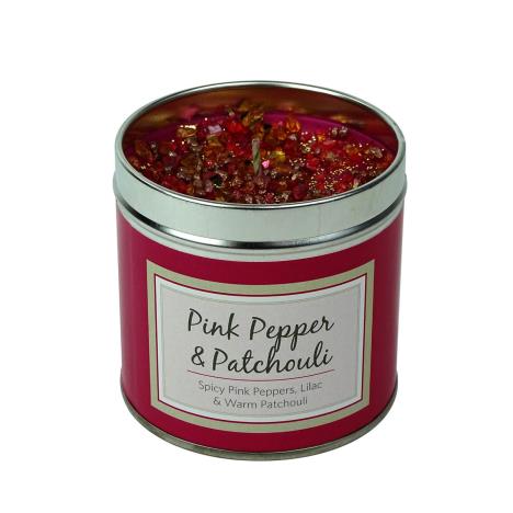 Best Kept Secrets Pink Pepper &amp; Patchouli Tin Candle