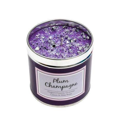 Best Kept Secrets Plum Champagne Tin Candle